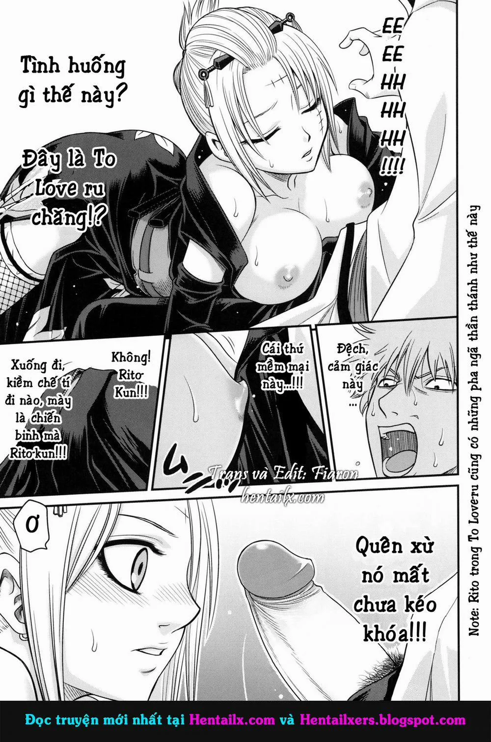 HentaiVN.net - Ảnh 10 - To Love-Ru Tsukuyo!! (Gintama) - Chap 1