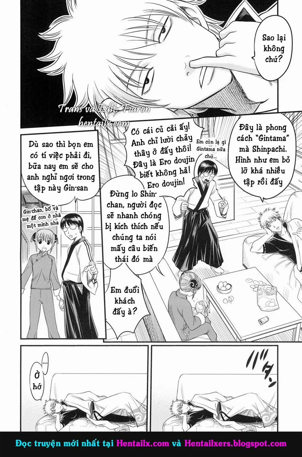 HentaiVN.net - Ảnh 5 - To Love-Ru Tsukuyo!! (Gintama) - Chap 1