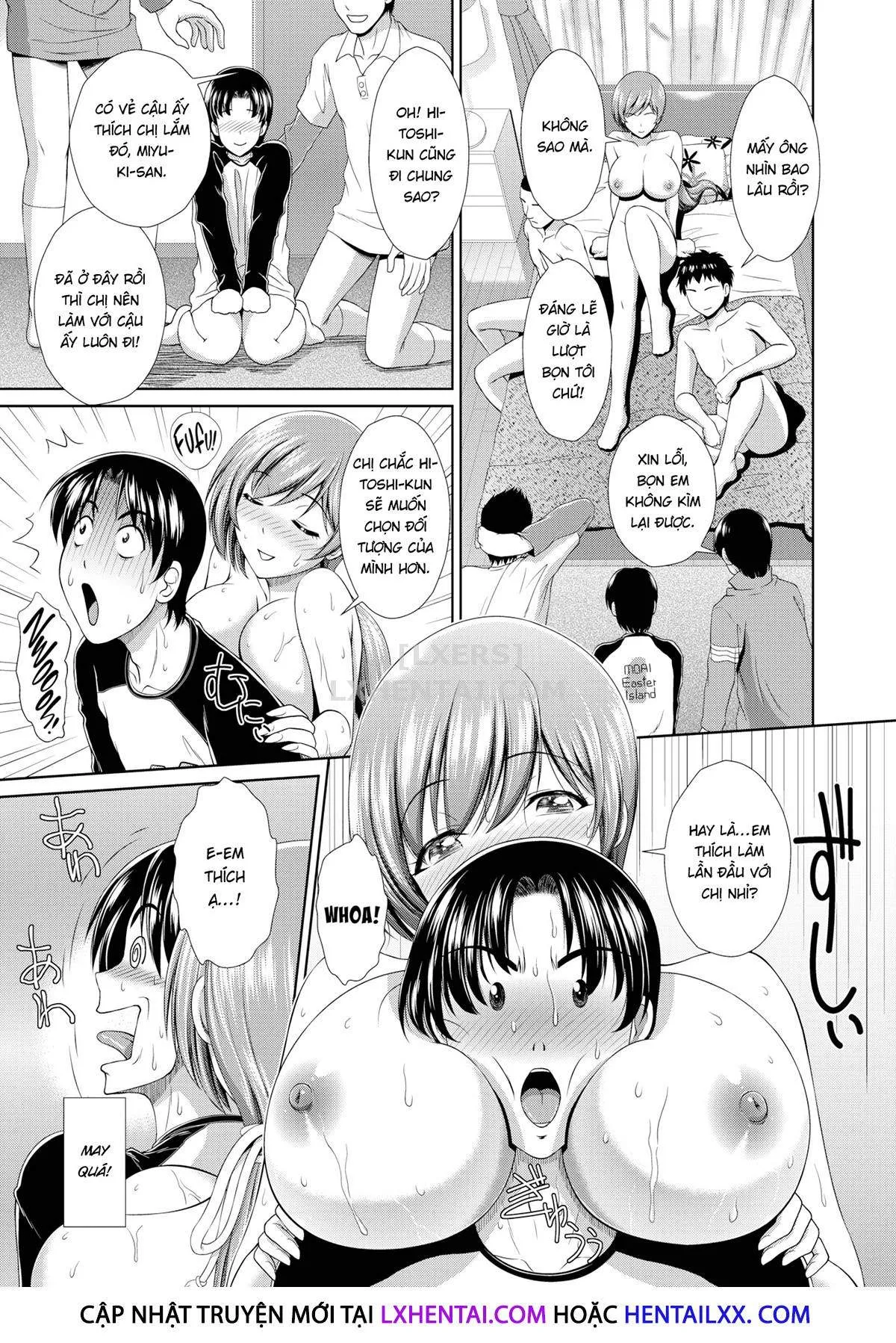HentaiVN.net - Ảnh 9 - The Needy Landlady - Chap 1