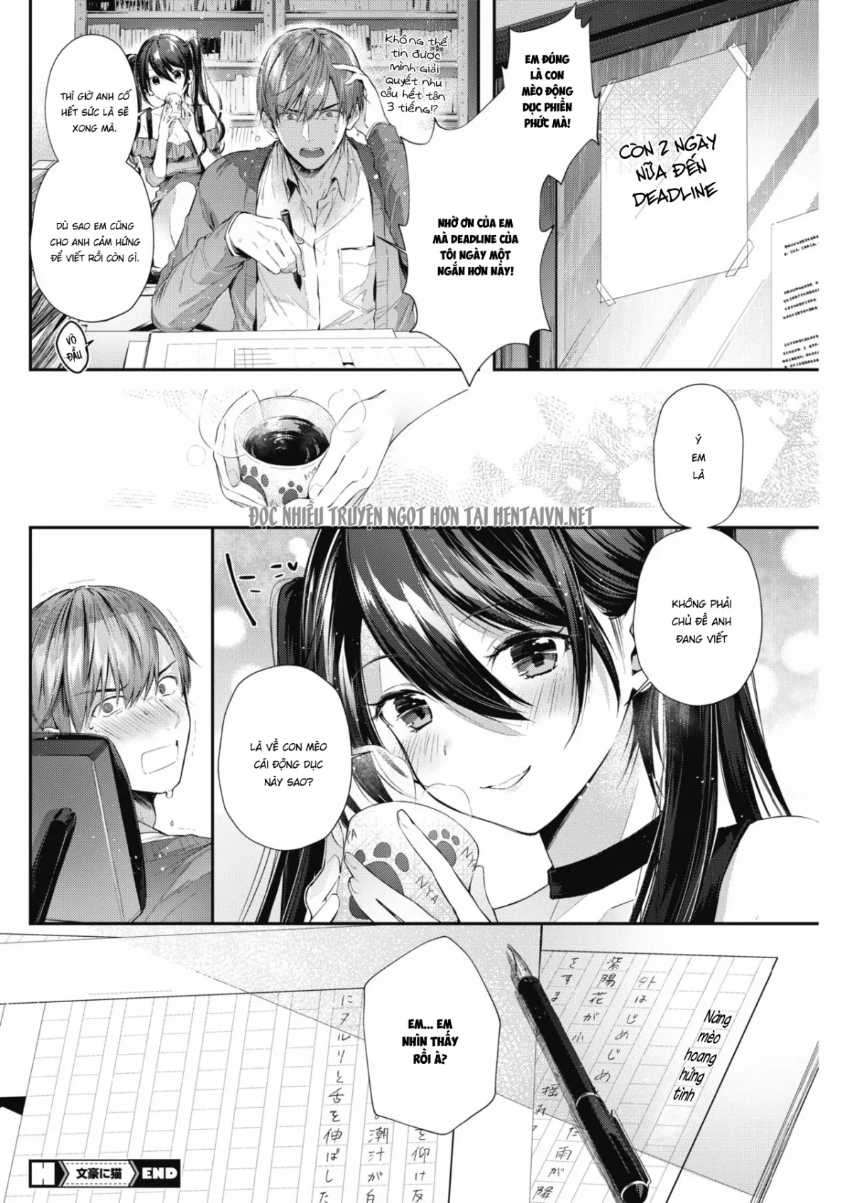 HentaiVN.net - Ảnh 19 - Nàng mèo hoang hứng tình - Chap 1