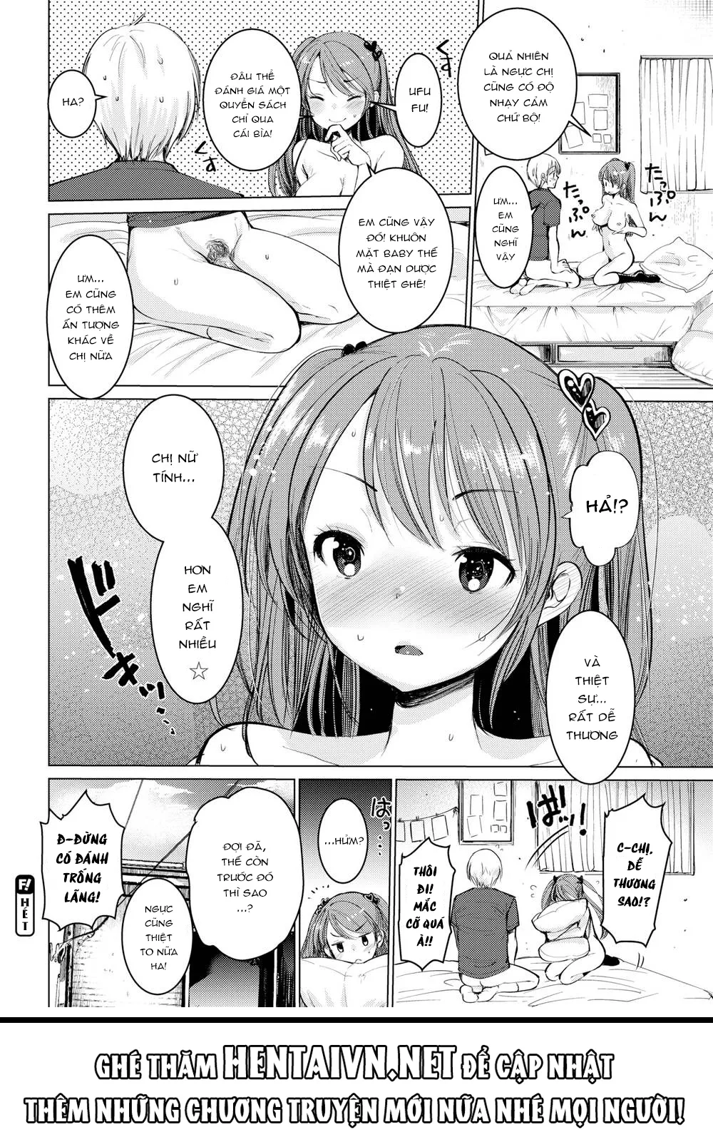 HentaiVN.net - Ảnh 16 - Senpai-chan, Kouhai-kun [Bé Tiền Bối và Chàng Hậu Bối] - Chap 1