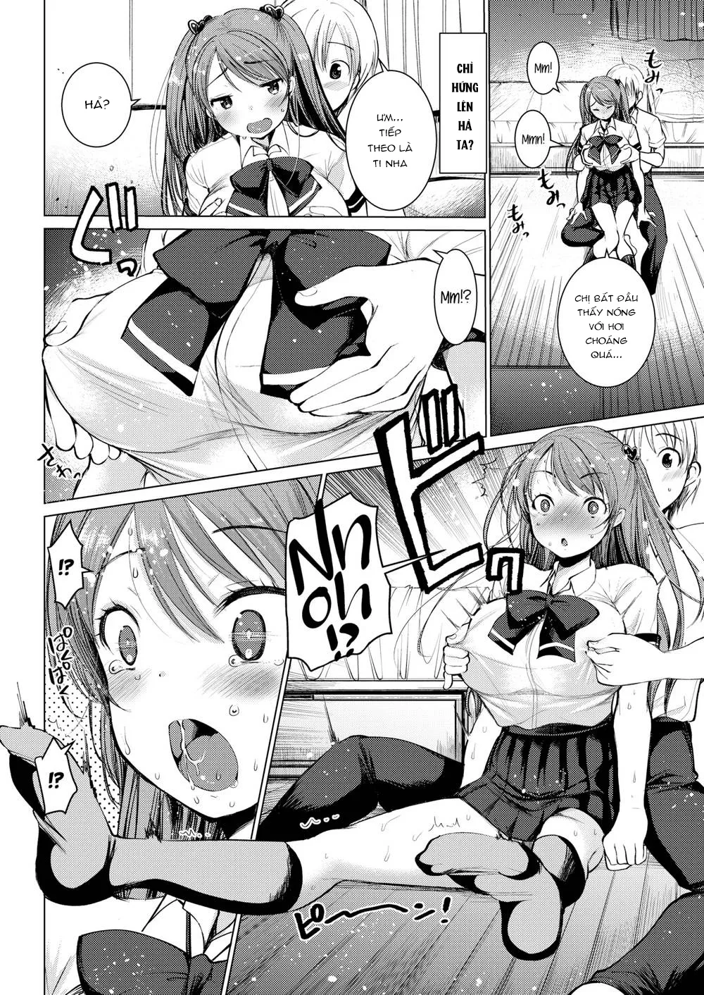 HentaiVN.net - Ảnh 6 - Senpai-chan, Kouhai-kun [Bé Tiền Bối và Chàng Hậu Bối] - Chap 1
