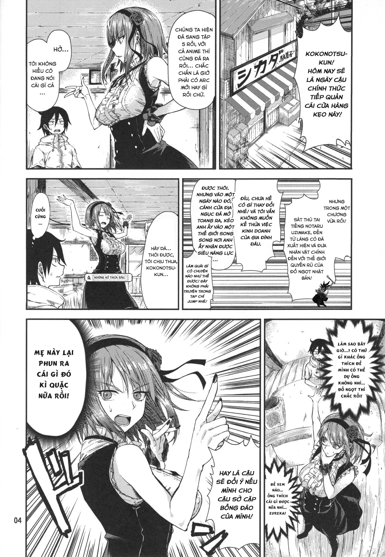 HentaiVN.net - Ảnh 5 - Chichi ni Dashi - Chap 1