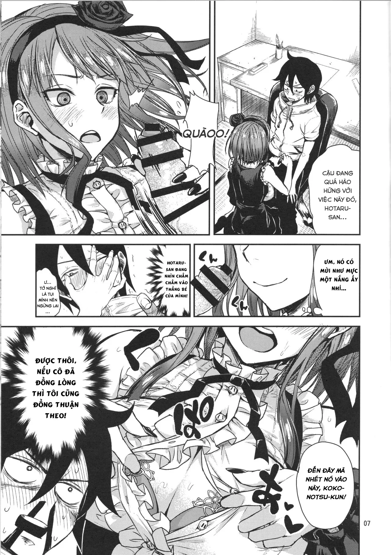 HentaiVN.net - Ảnh 7 - Chichi ni Dashi - Chap 1