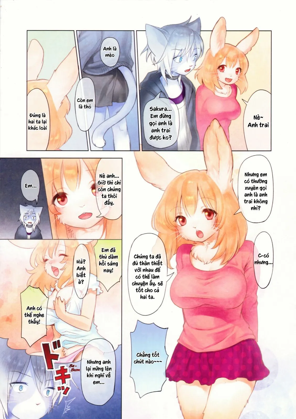 HentaiVN.net - Ảnh 5 - Futari No Jikan - Chap 1