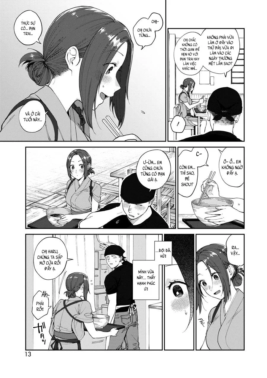 HentaiVN.net - Ảnh 5 - Sobaya No Haru-san [The soba restaurant's Haru-san] - Chap 1