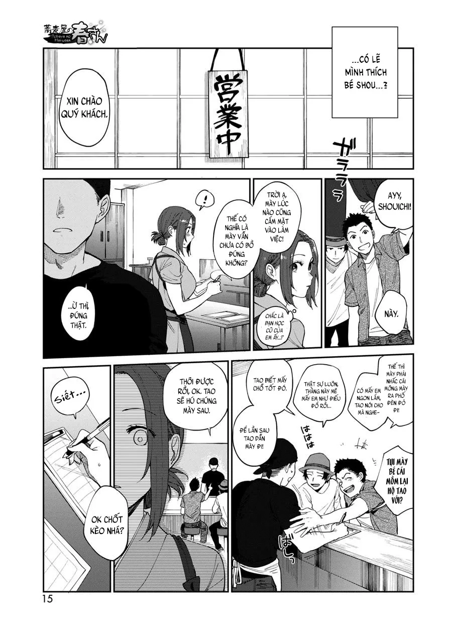 HentaiVN.net - Ảnh 7 - Sobaya No Haru-san [The soba restaurant's Haru-san] - Chap 1