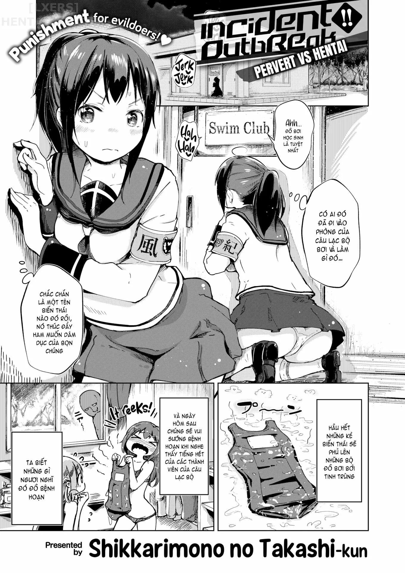 HentaiVN.net - Ảnh 5 - Incident Outbreak!! ~Pervert VS Hentai~ - Chap 1