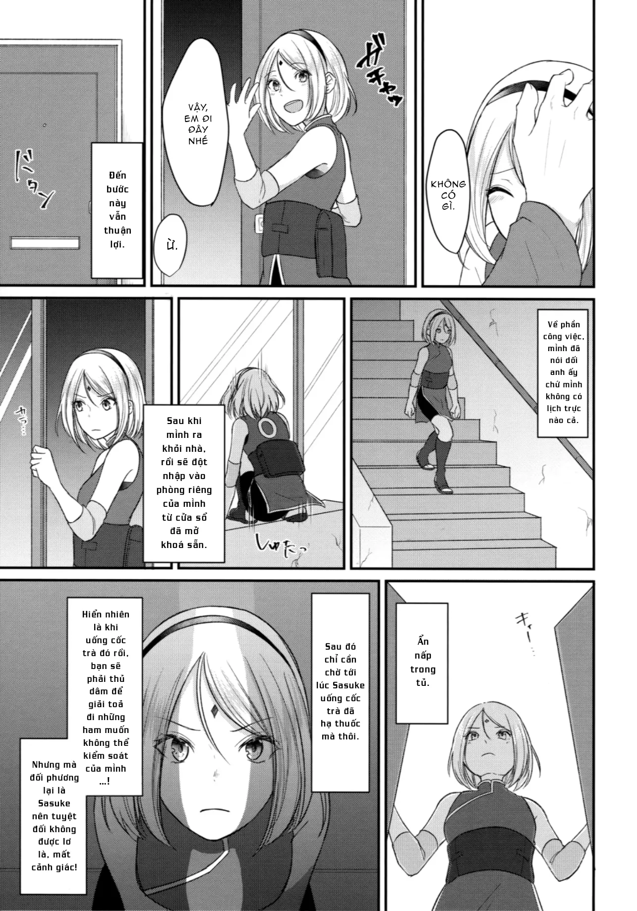 HentaiVN.net - Ảnh 7 - Curiosity killed the cat [Koukishin wa Neko o Korosu] - Chap 1