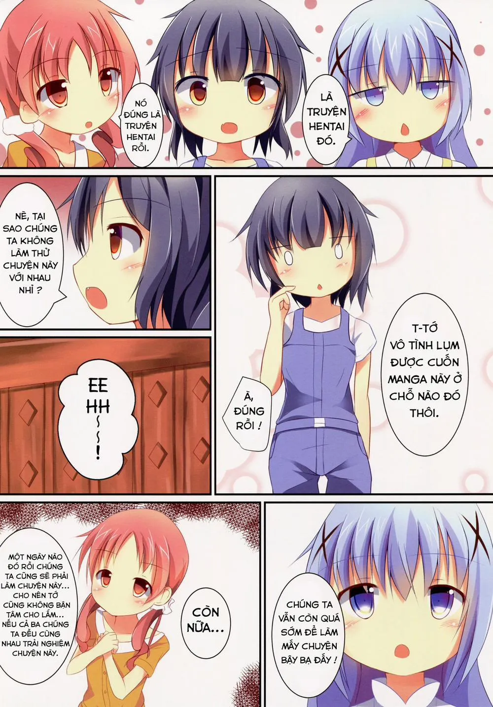HentaiVN.net - Ảnh 4 - Chimame Sei no Mezame (Gochuumon wa Usagi desu ka?) - Chap 1