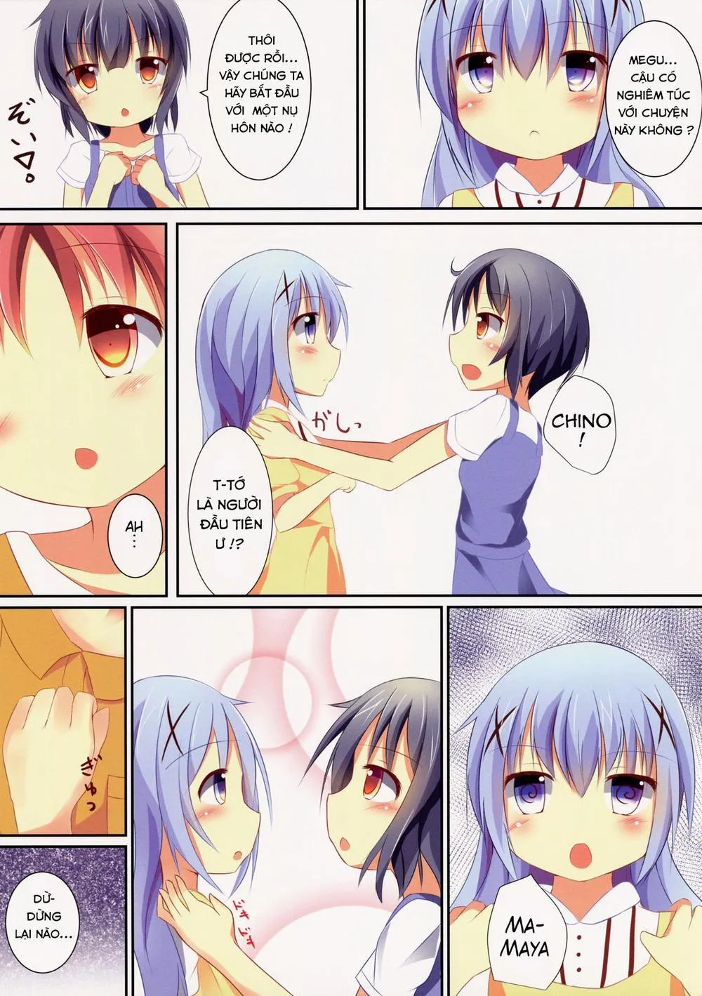 HentaiVN.net - Ảnh 5 - Chimame Sei no Mezame (Gochuumon wa Usagi desu ka?) - Chap 1