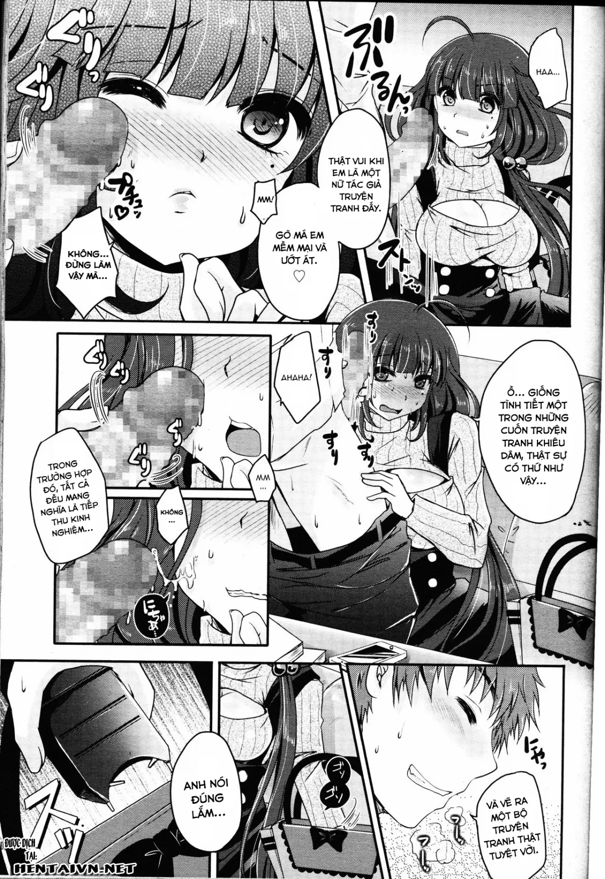 HentaiVN.net - Ảnh 5 - Henshuu-san to Mangaka-chan - Chap 1