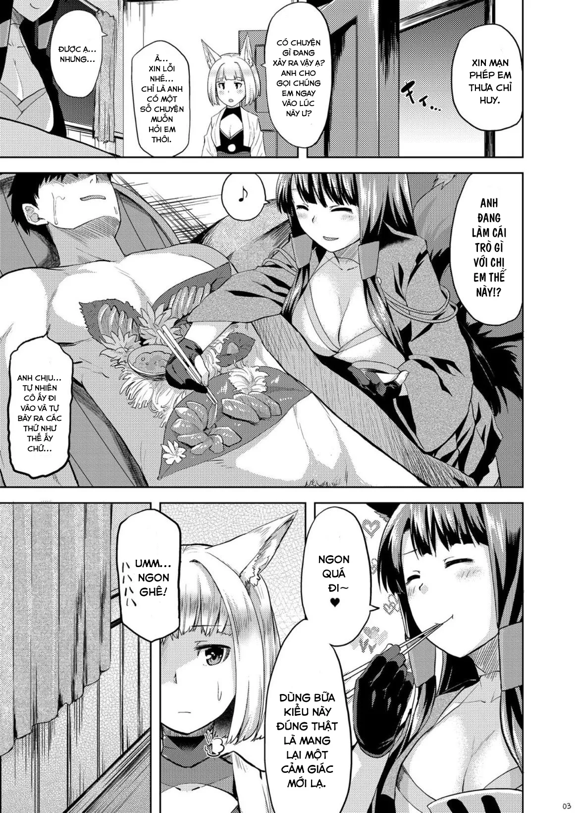 HentaiVN.net - Ảnh 4 - Mofumofu Ikkousen Sand (Azur Lane) [[てんらけ茶屋 (あーる。)] モフモフ一航戦サンド (アズールレーン)] - Chap 1