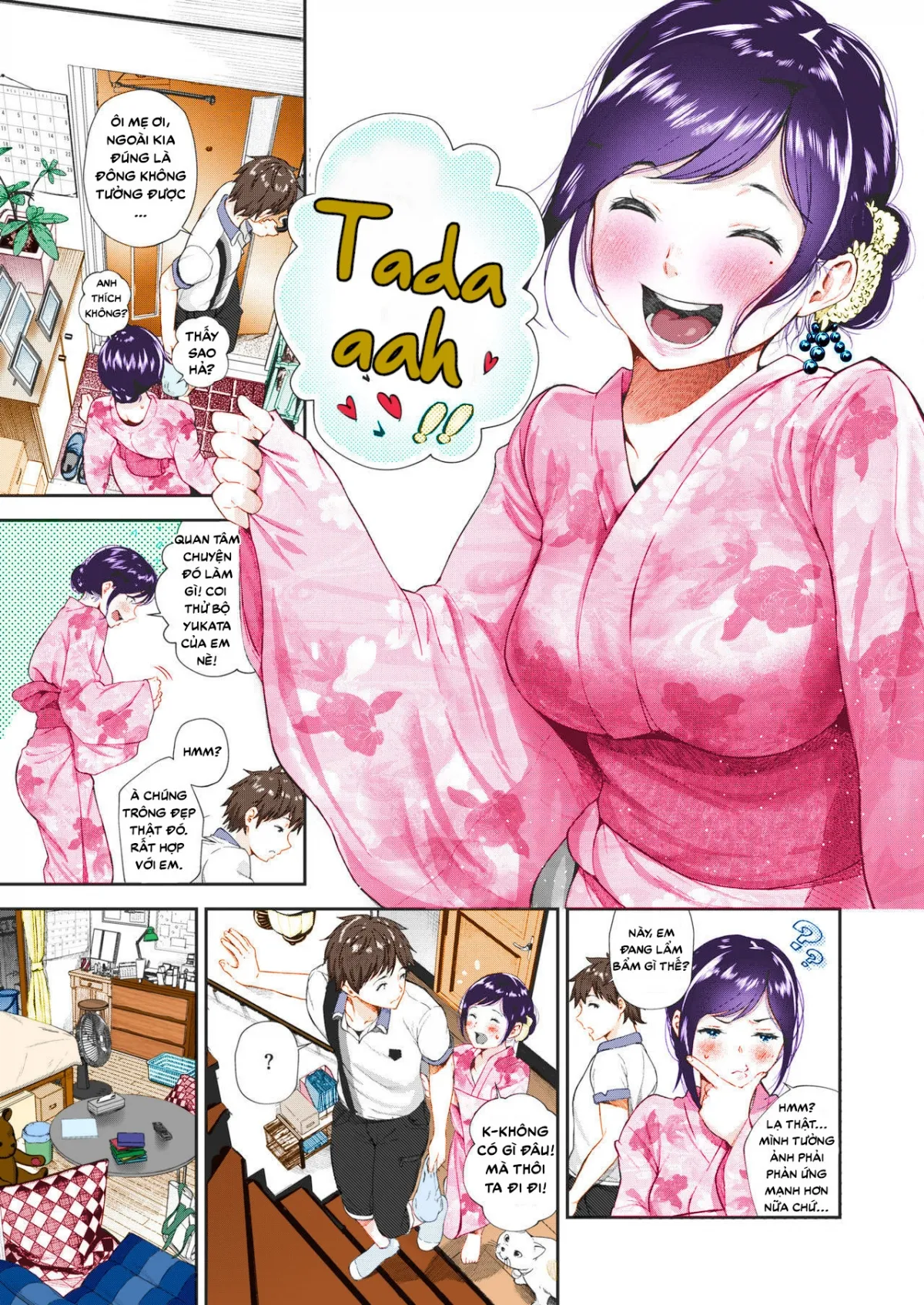 HentaiVN.net - Ảnh 4 - Natsu to Jun [Full Color] [Summer and Innocence] - Chap 1
