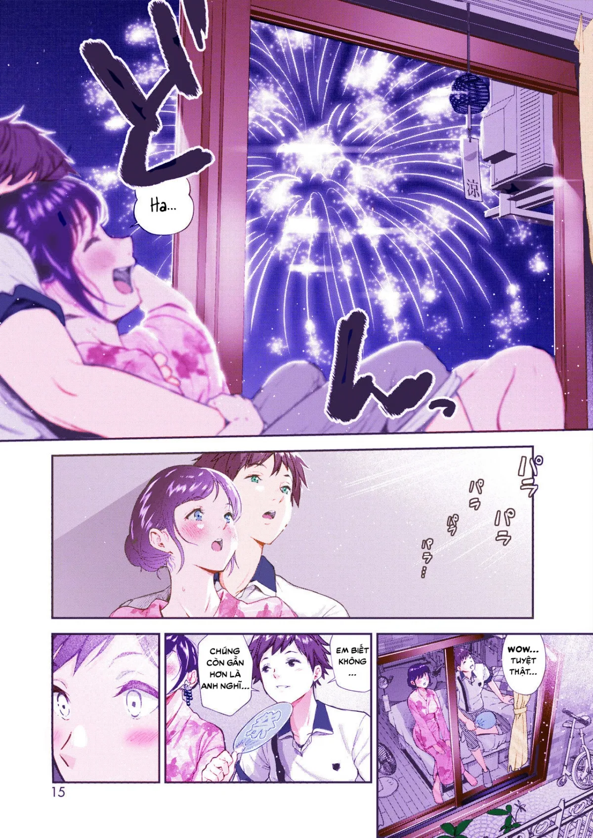 HentaiVN.net - Ảnh 6 - Natsu to Jun [Full Color] [Summer and Innocence] - Chap 1