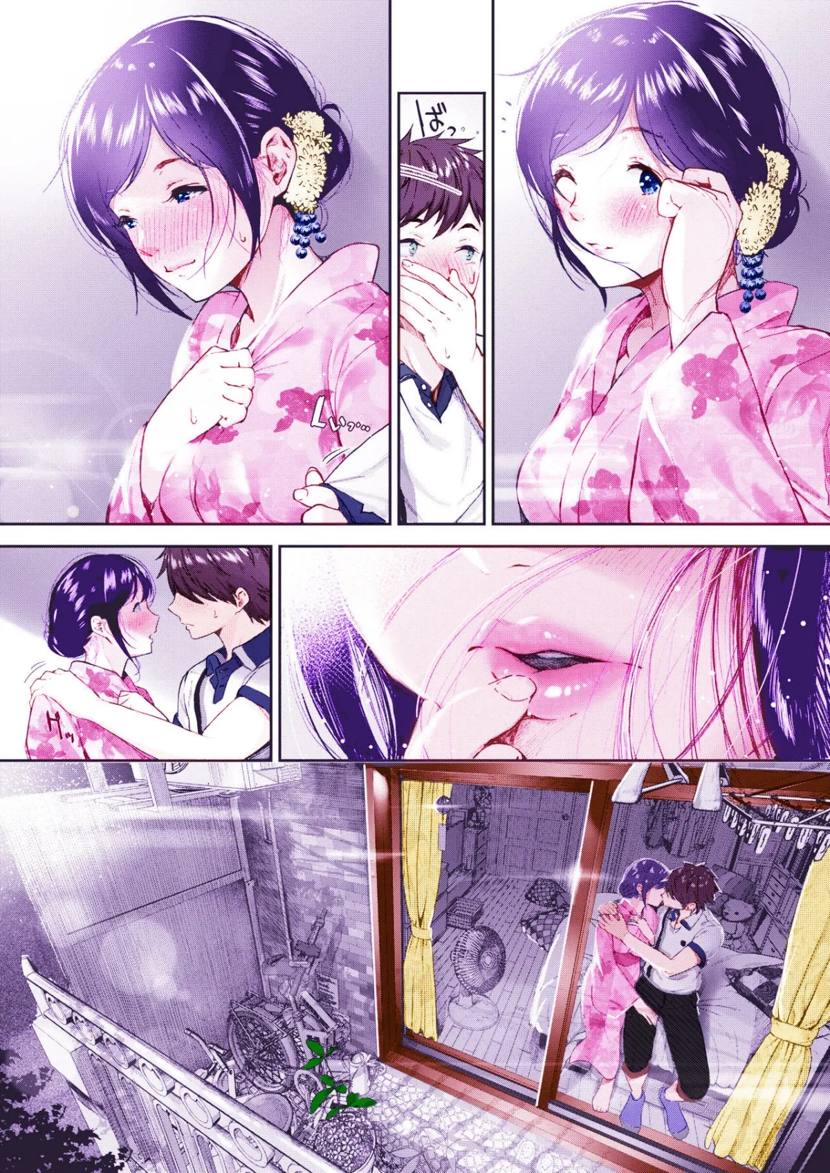HentaiVN.net - Ảnh 8 - Natsu to Jun [Full Color] [Summer and Innocence] - Chap 1