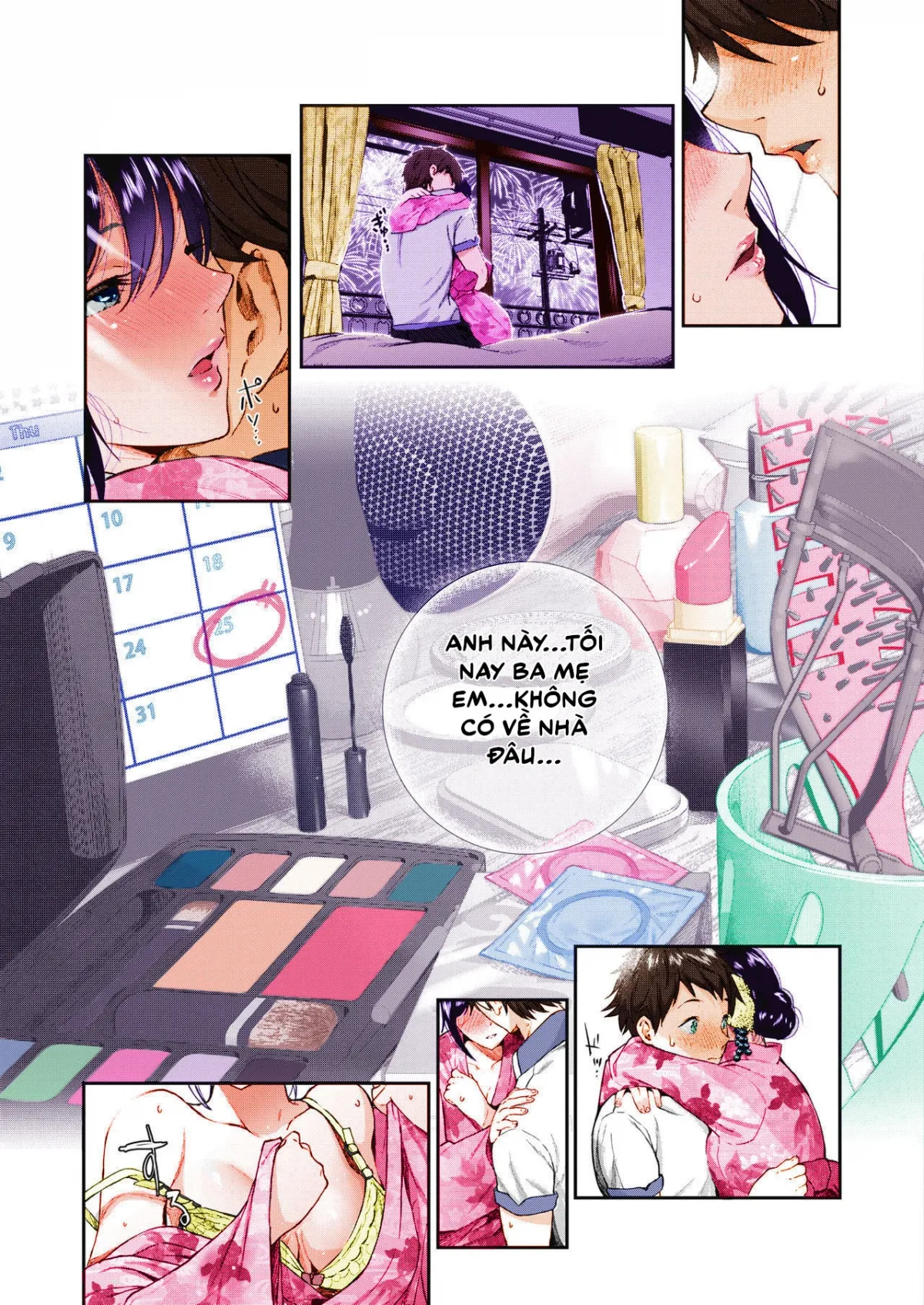 HentaiVN.net - Ảnh 9 - Natsu to Jun [Full Color] [Summer and Innocence] - Chap 1