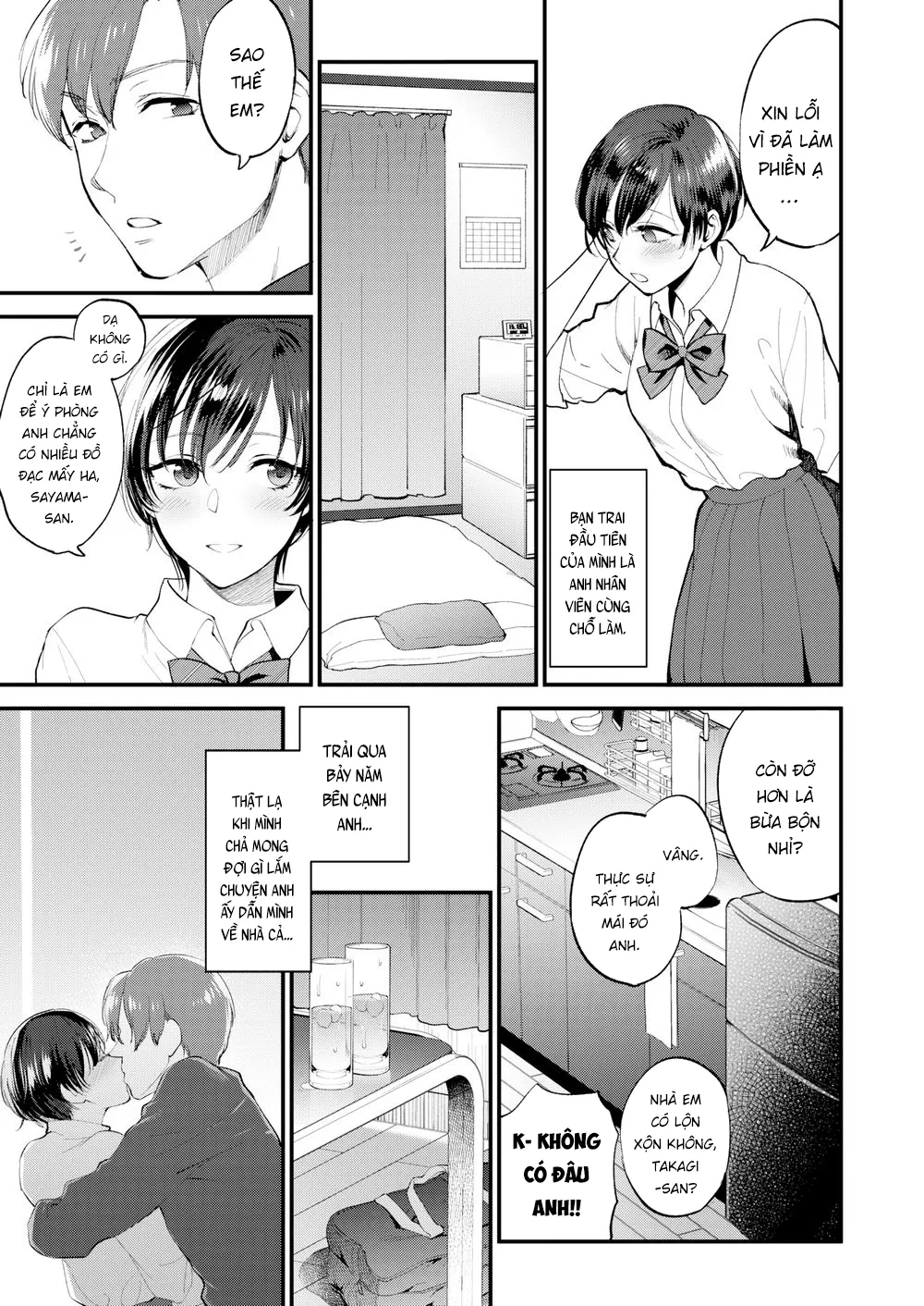 HentaiVN.net - Ảnh 4 - I Want to Be Touched So Bad I Can’t Contain Myself - Chap 1