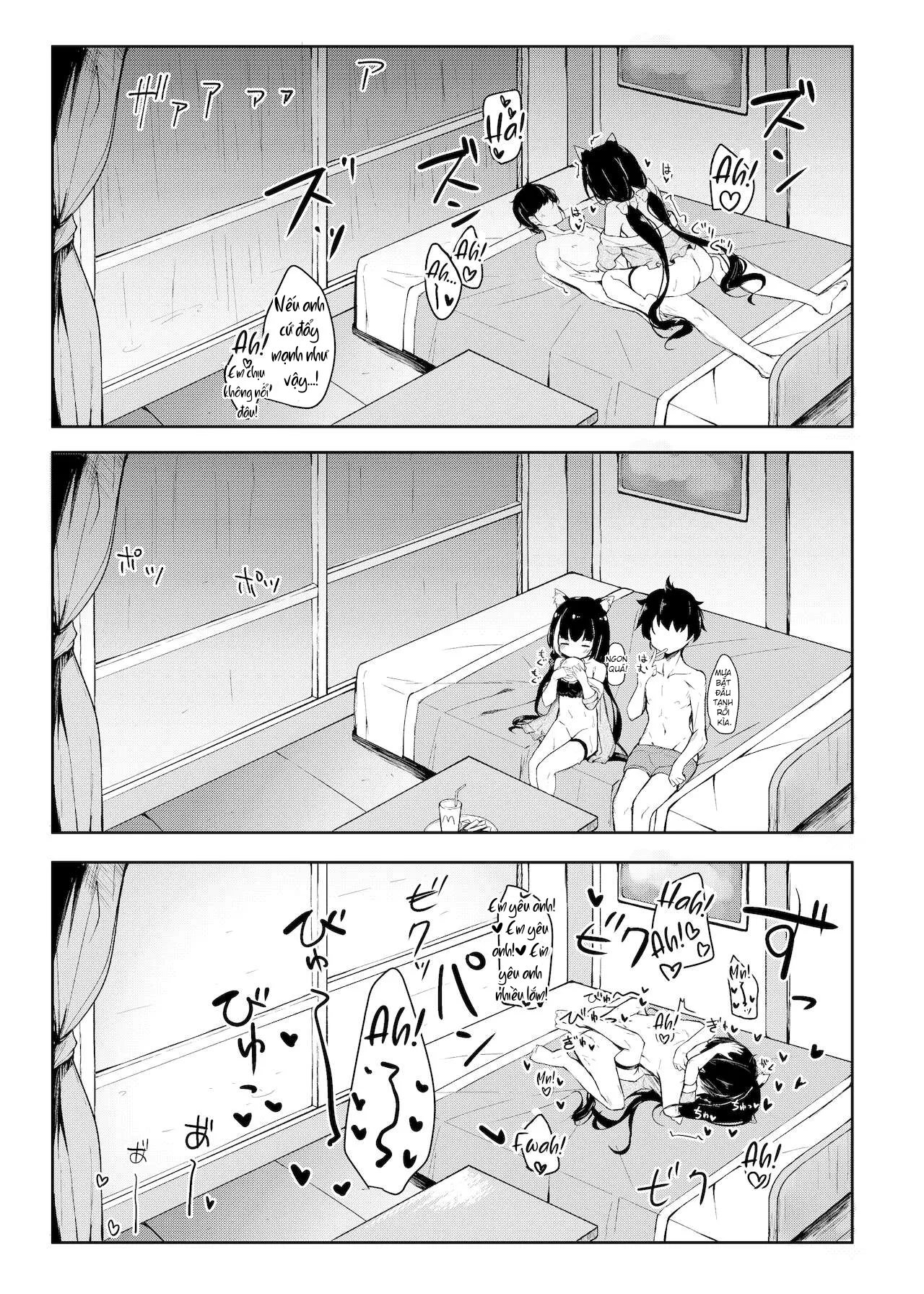 HentaiVN.net - Ảnh 19 - Deredere Kyaru-chan to Mizugi de Ecchi - Chap 1