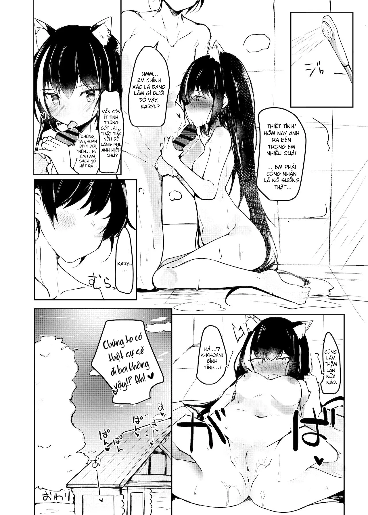 HentaiVN.net - Ảnh 24 - Deredere Kyaru-chan to Mizugi de Ecchi - Chap 1