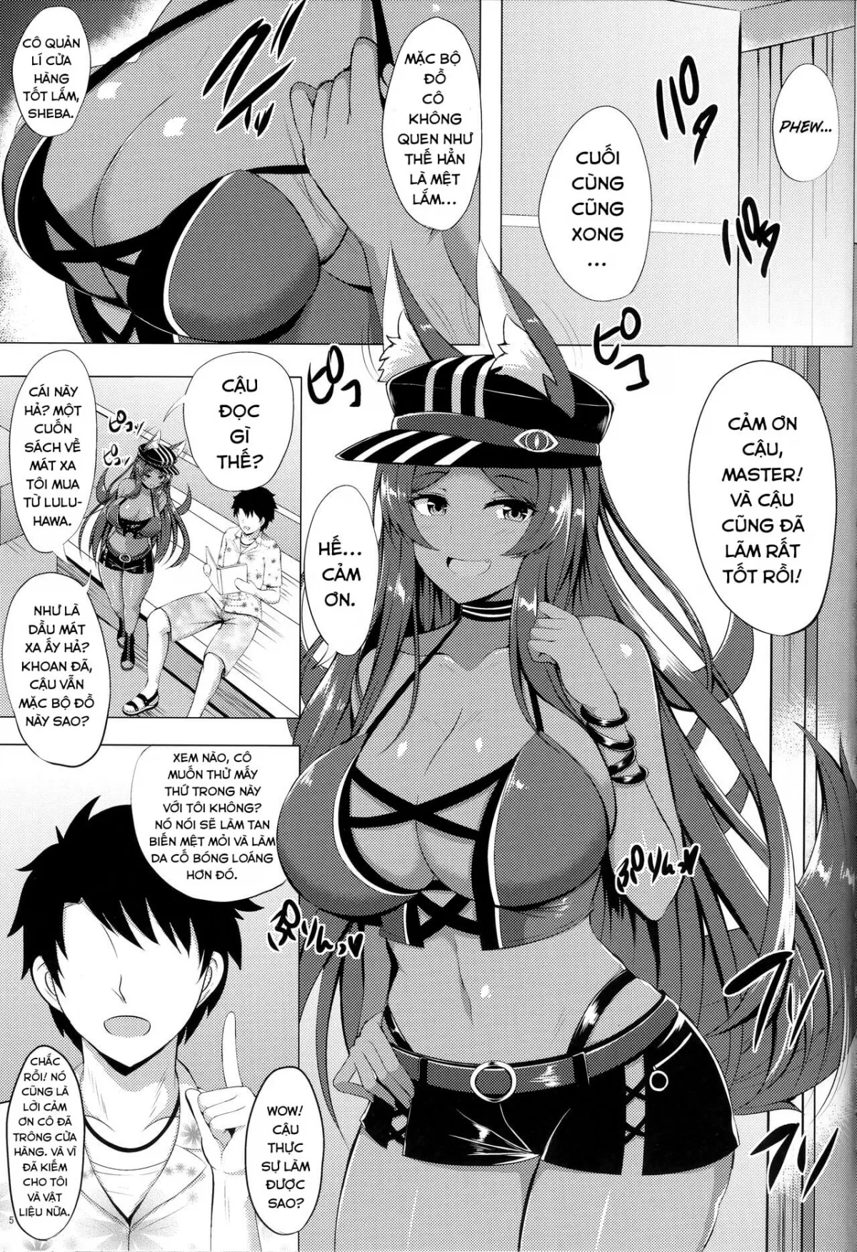 HentaiVN.net - Ảnh 5 - Phần thưởng cho Sheba. [Kemomimi Hisho no Gohoubi Time; The Fluffy-Eared Secretary's Reward; ケモミミ秘書のごほうびタイム] - Chap 1