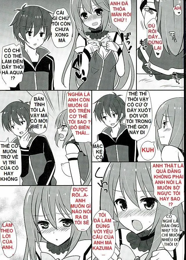 HentaiVN.net - Ảnh 5 - Zettai Sekinin Torinasai yo ne (Kono Subarashii Sekai Ni Syukufuku O!) - Chap 1