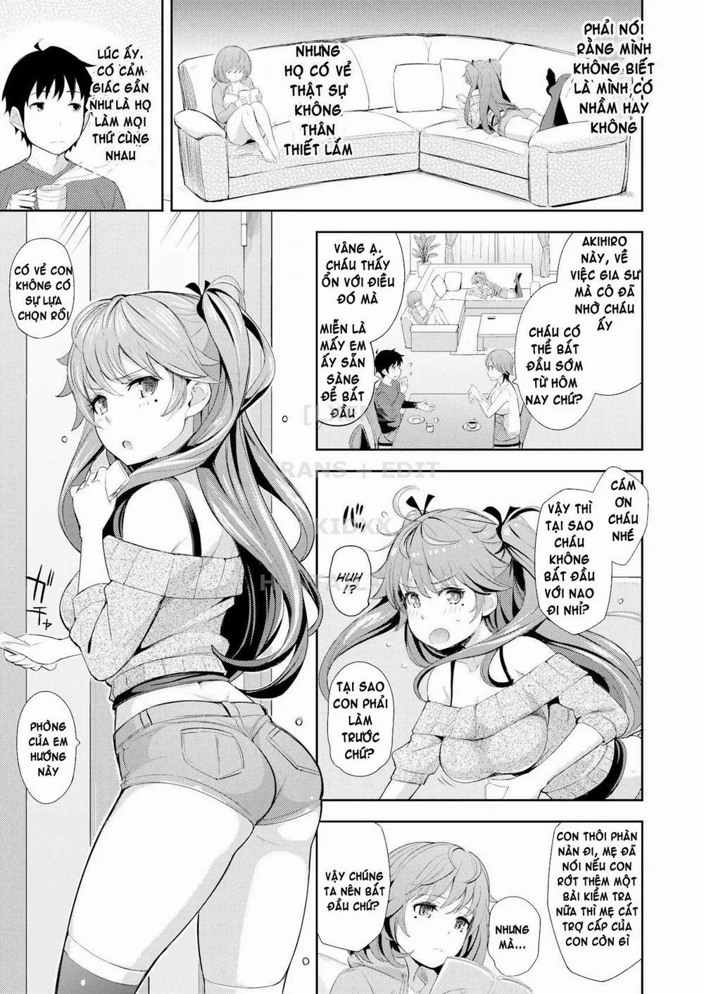 HentaiVN.net - Ảnh 8 - Twins Scramble - Chap 1