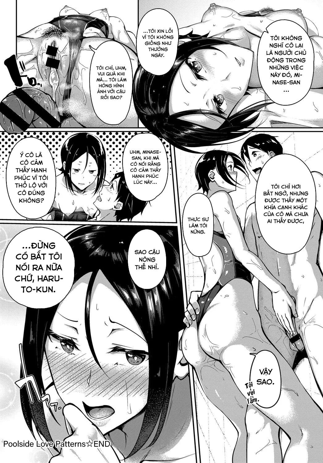 HentaiVN.net - Ảnh 23 - Chuyện tình bên hồ bơi [Pool Side no Koi Moyou] - Chap 1