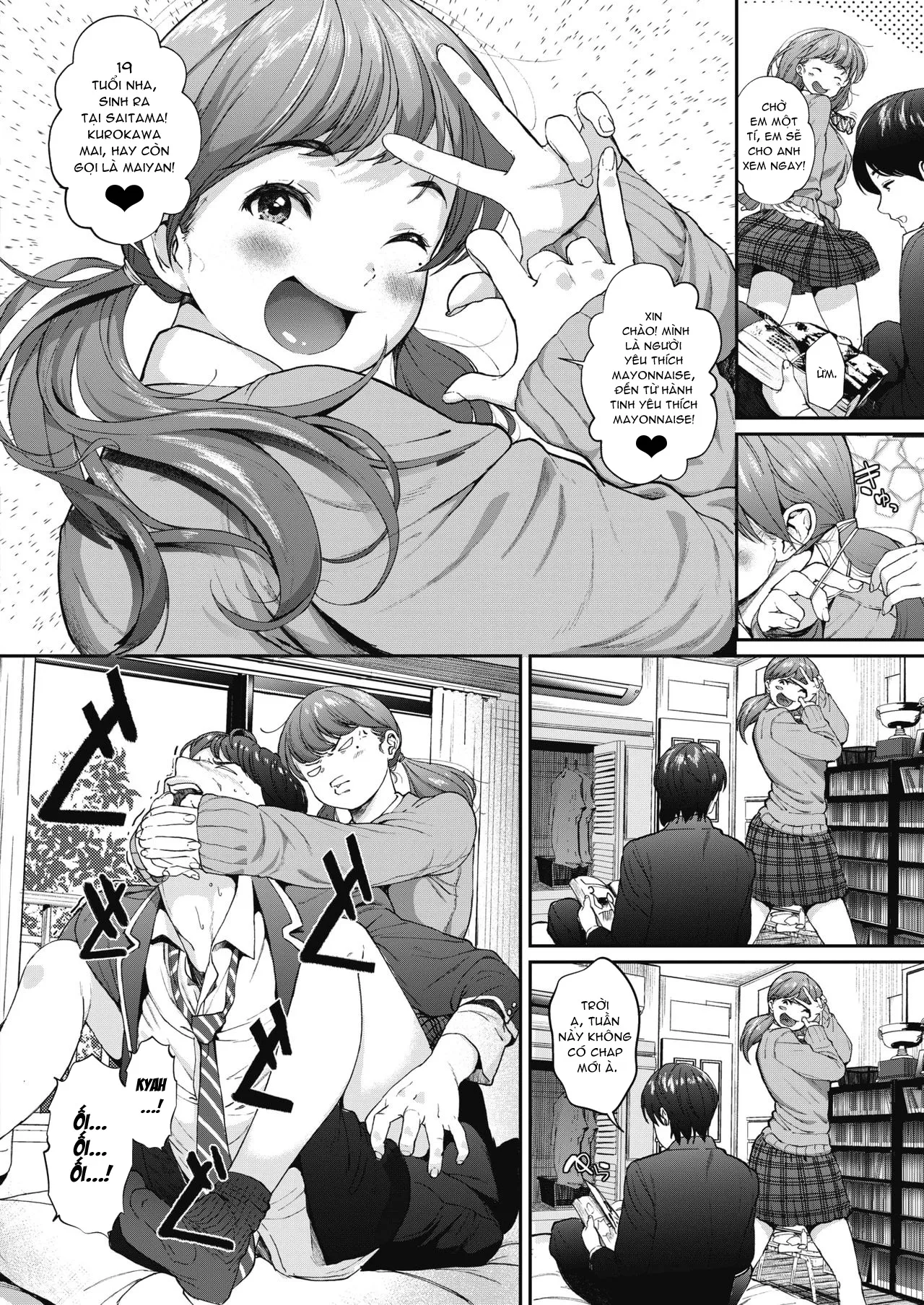 HentaiVN.net - Ảnh 3 - Nanka Ii Koto Atta? [なんかイイことあった?; Did Something Good Happen?] - Chap 1