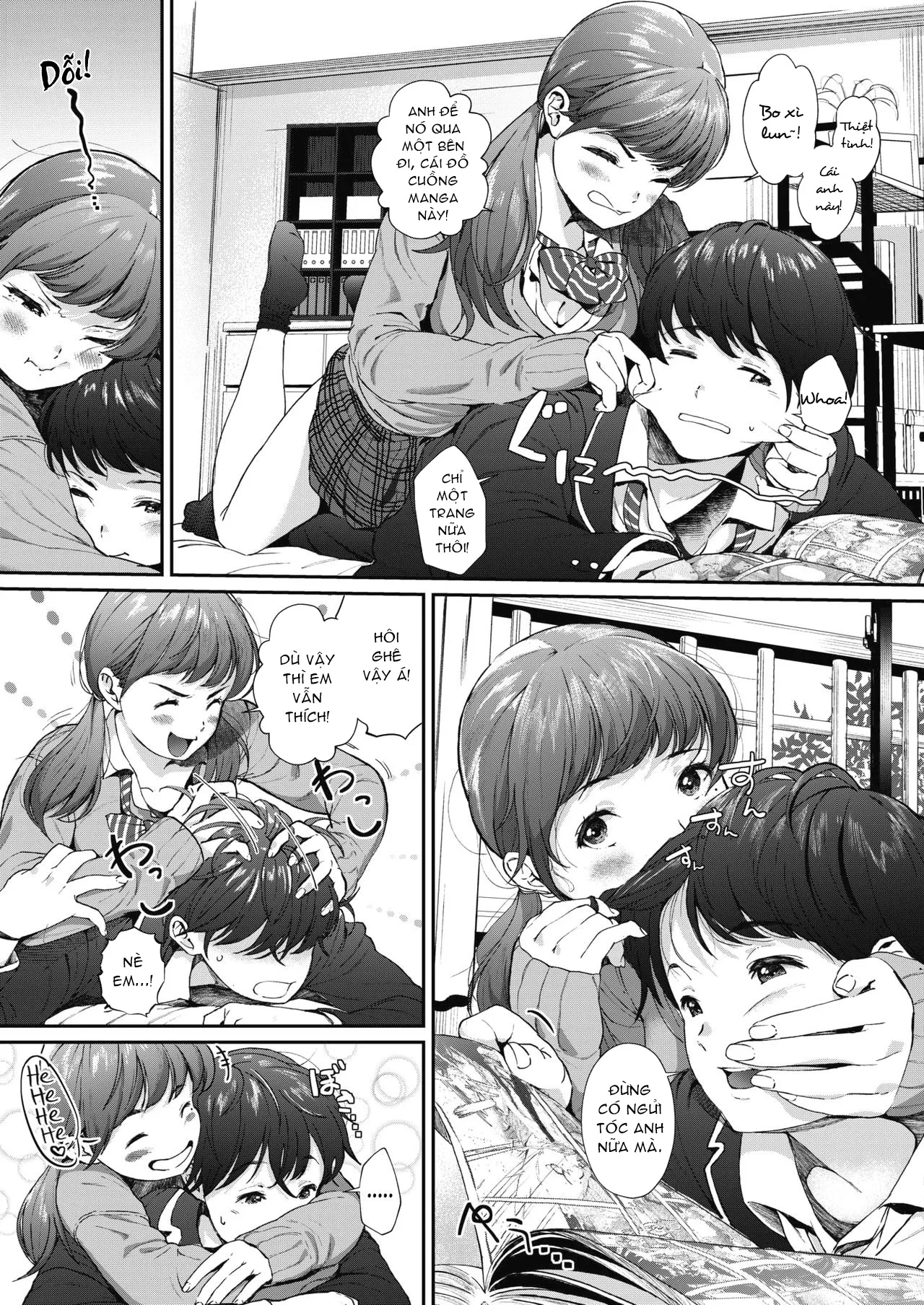 HentaiVN.net - Ảnh 4 - Nanka Ii Koto Atta? [なんかイイことあった?; Did Something Good Happen?] - Chap 1
