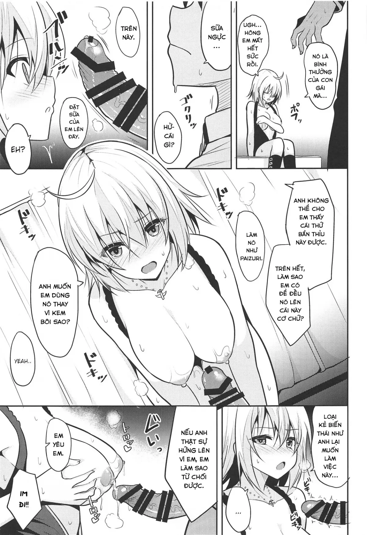 HentaiVN.net - Ảnh 11 - Anh rất muốn được làm tình cùng với Jalter. [本当はHしたいジャンヌオルタ; Hontou wa H Shitai Jeanne Alter] - Chap 1