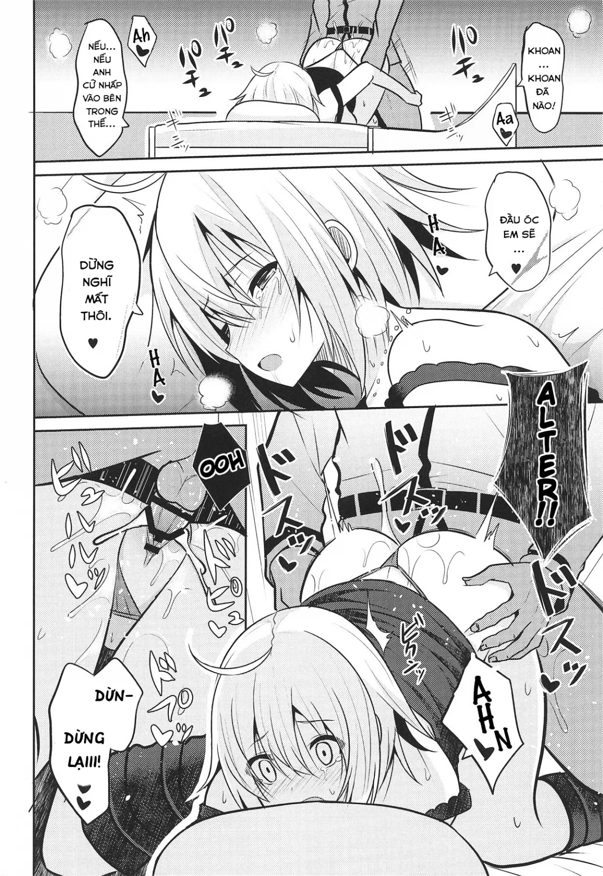 HentaiVN.net - Ảnh 18 - Anh rất muốn được làm tình cùng với Jalter. [本当はHしたいジャンヌオルタ; Hontou wa H Shitai Jeanne Alter] - Chap 1