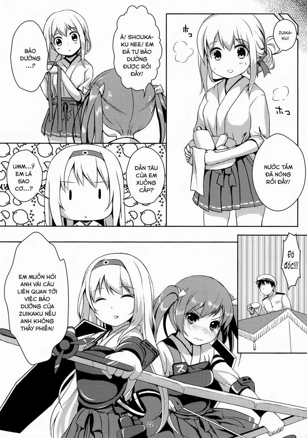 HentaiVN.net - Ảnh 21 - Hatsu! Zuikaku Hitori Maintenance (Kantai Collection) - Chap 1