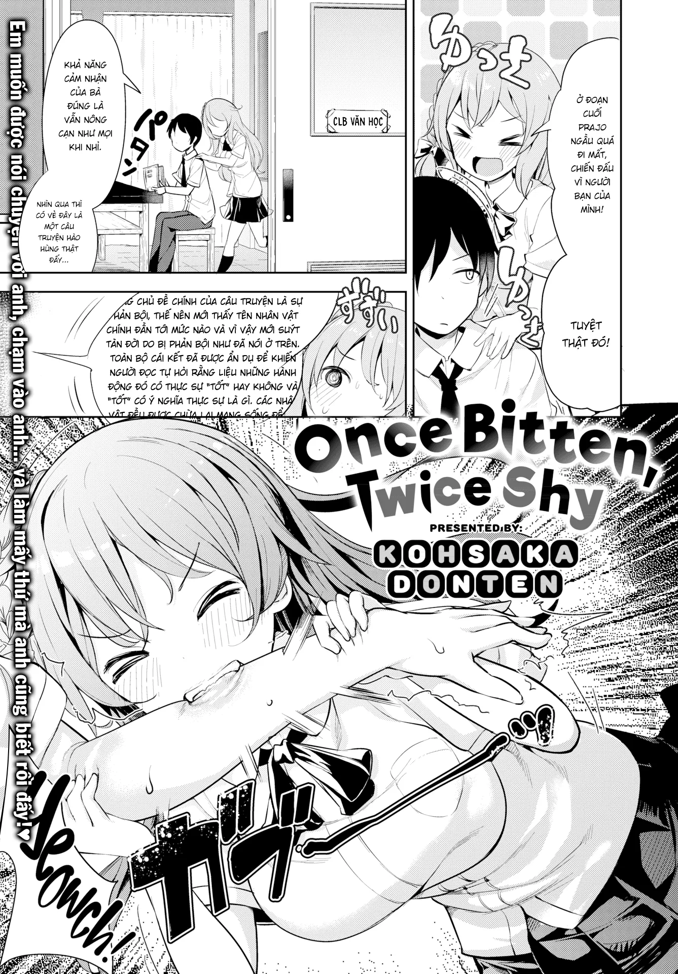 HentaiVN.net - Ảnh 1 - Once Bitten, Twice Shy - Chap 1