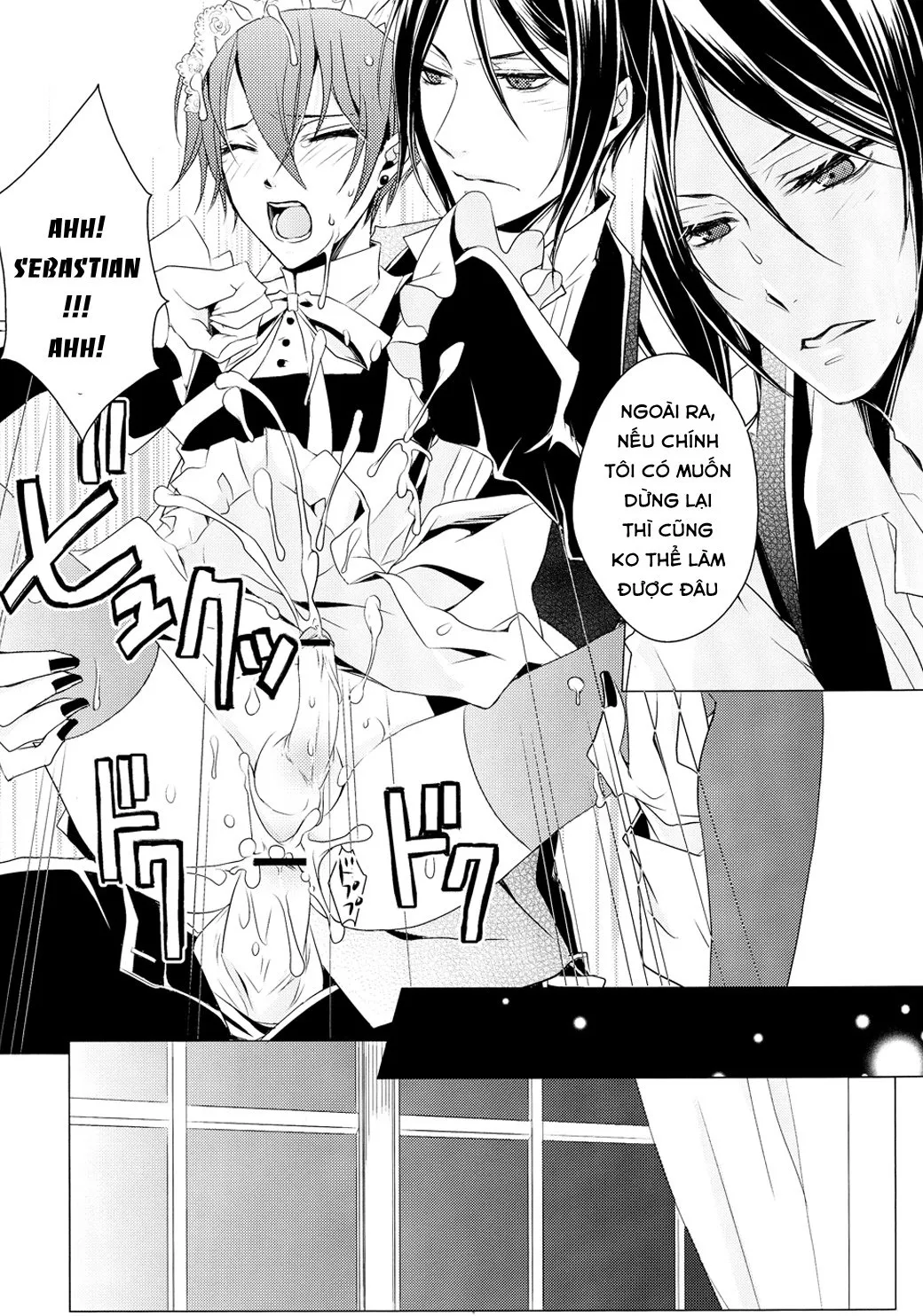 HentaiVN.net - Ảnh 24 - Shiyoiunin to Inu (Kuroshitsuji) [Employee and Dog] - Chap 1