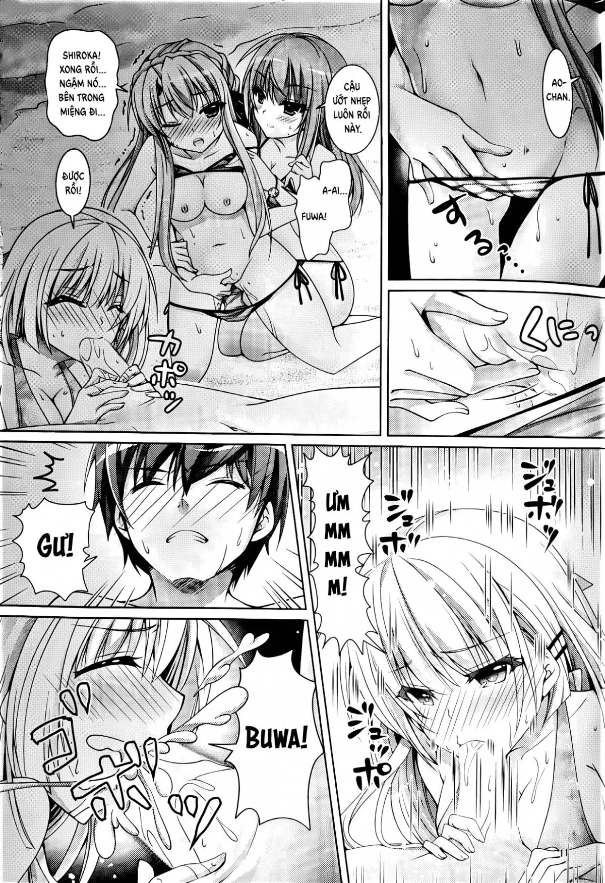 HentaiVN.net - Ảnh 10 - Blue Summer - Chap 1