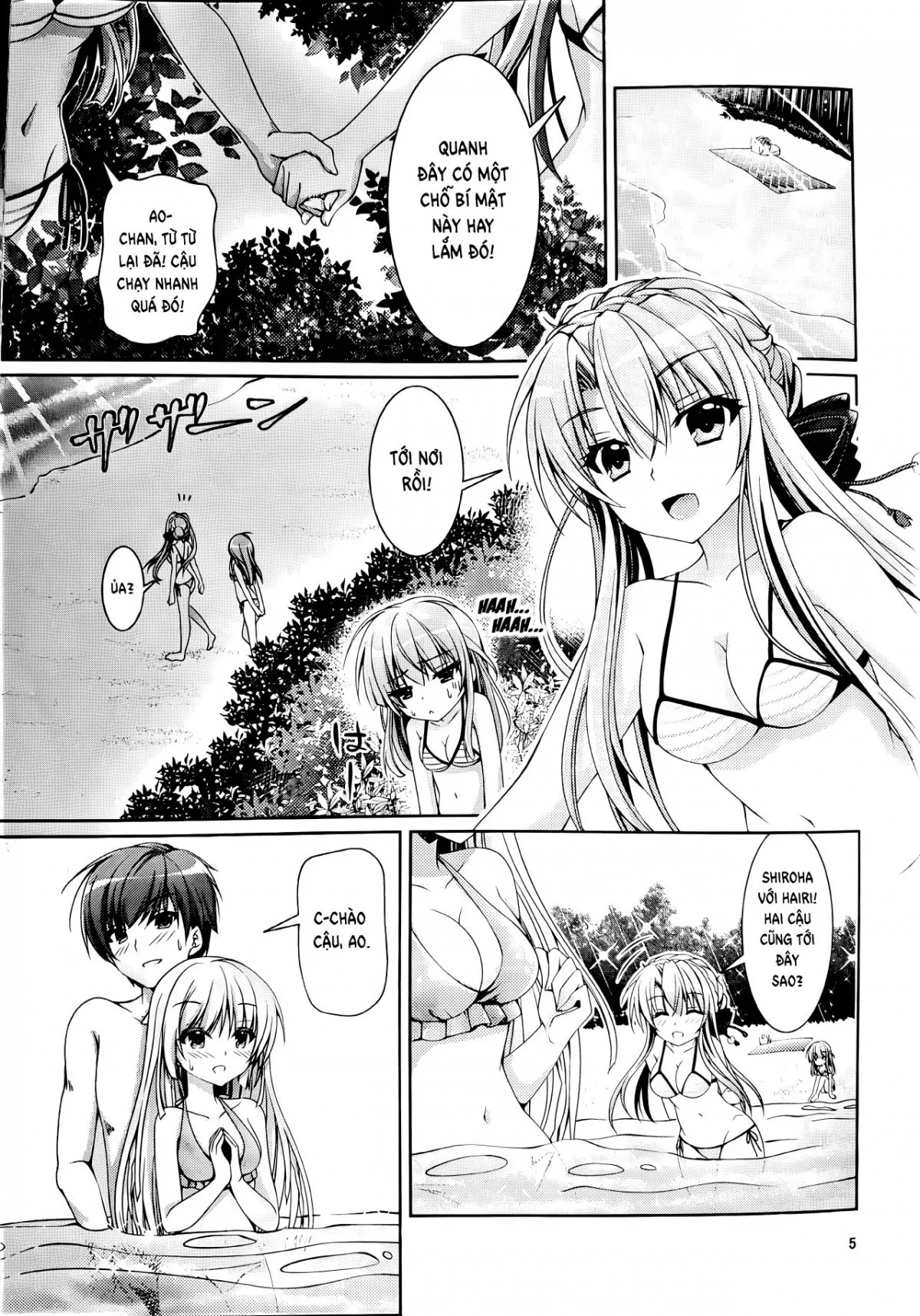 HentaiVN.net - Ảnh 4 - Blue Summer - Chap 1