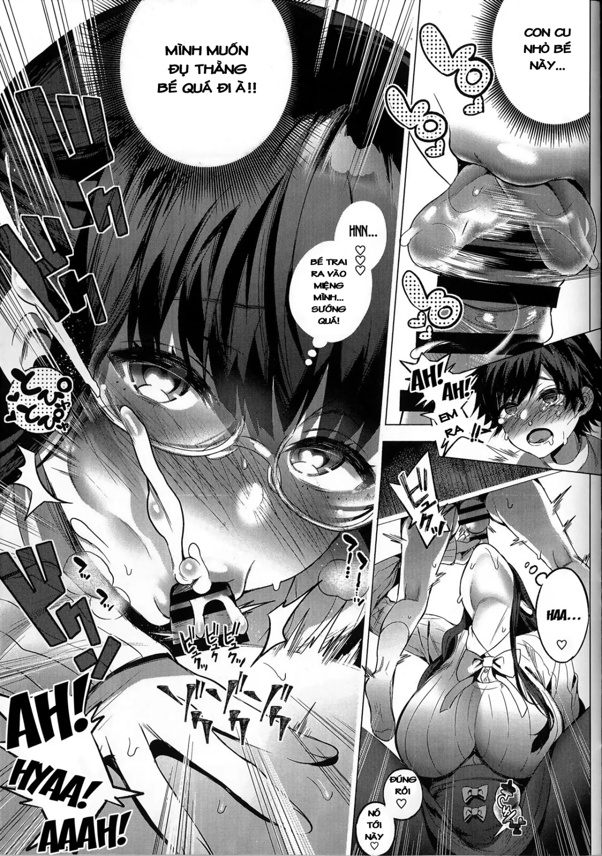 HentaiVN.net - Ảnh 11 - Sayuki Onee-san wa Gaman ga Dekinai - Chap 1