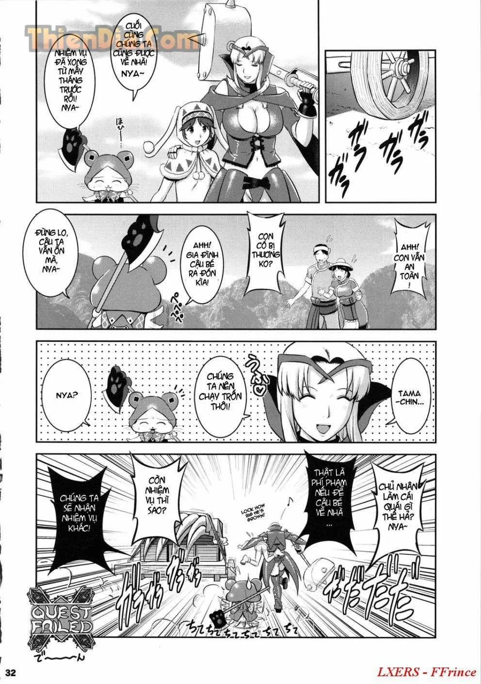 HentaiVN.net - Ảnh 31 - Matured Hunter (Monster Hunter) - Chap 1