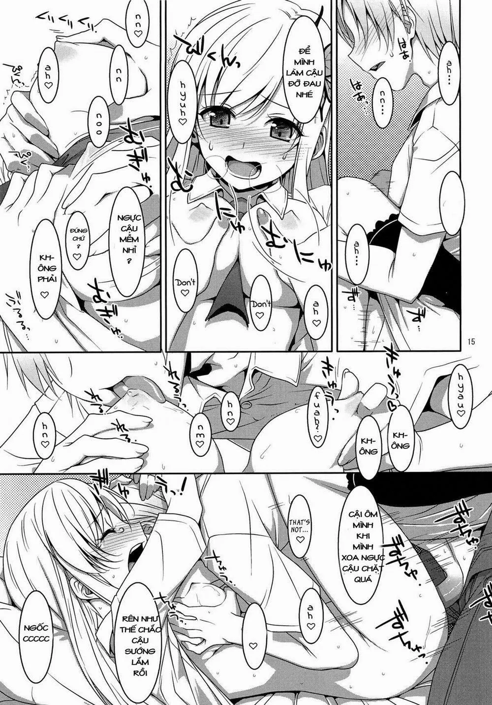 HentaiVN.net - Ảnh 12 - Hatoniku! (Boku wa Tomodachi ga Sukunai) - Chap 1