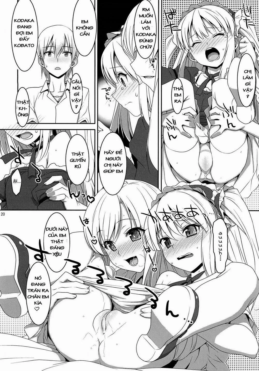 HentaiVN.net - Ảnh 17 - Hatoniku! (Boku wa Tomodachi ga Sukunai) - Chap 1