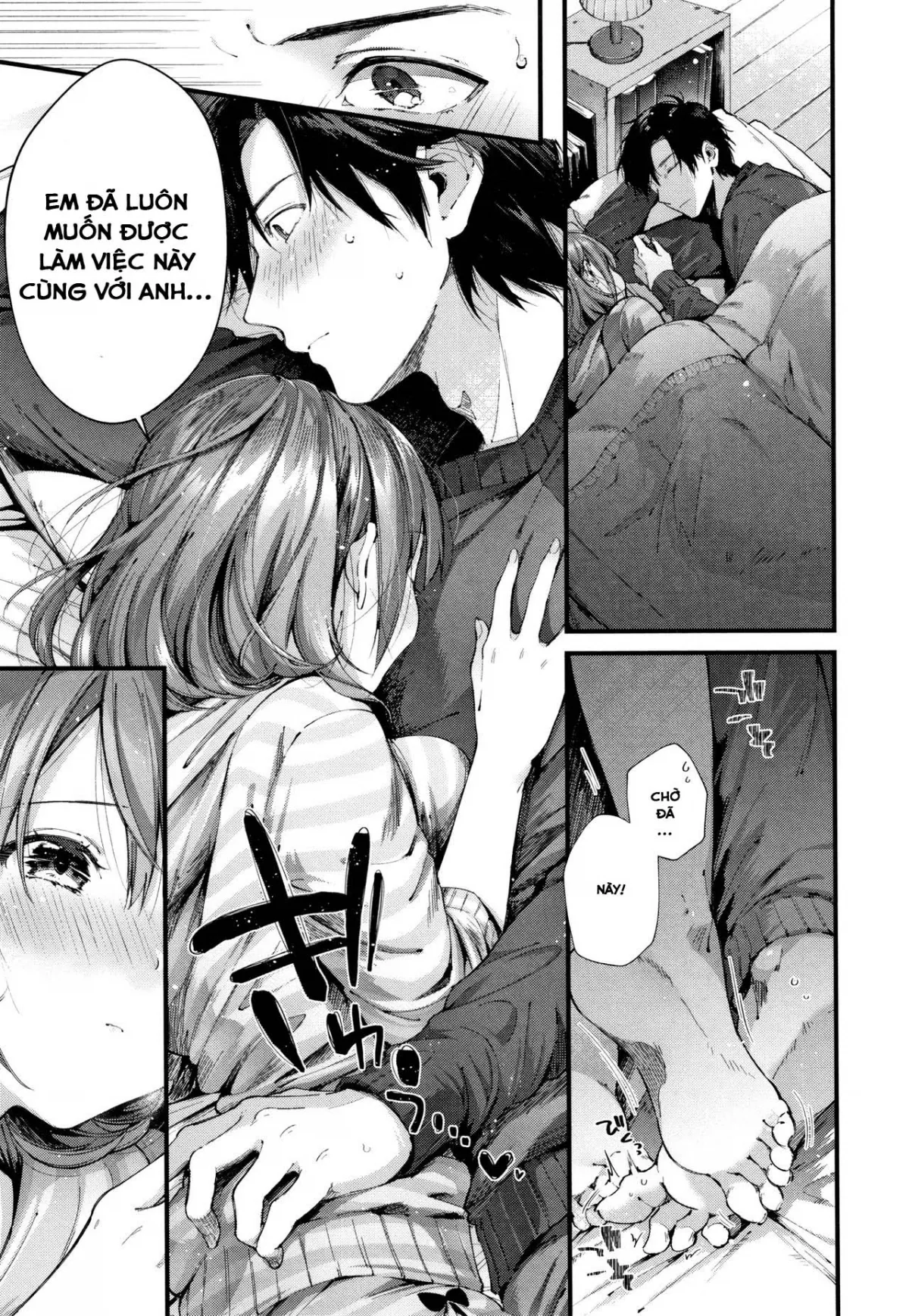 HentaiVN.net - Ảnh 8 - Teryouri to Koigokoro - Chap 1