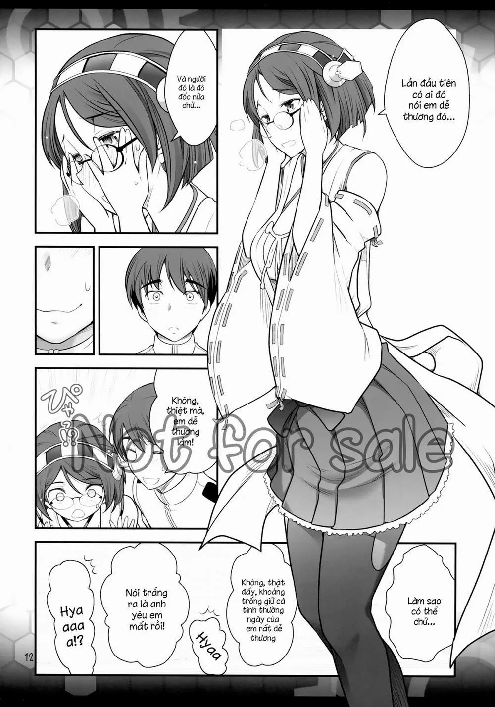 HentaiVN.net - Ảnh 13 - Kirishima Ni Kokuhaku Shitara Naze Ka Kirerare, Sonogo Mechakucha SEX Shita Hanashi (Kancolle) - Chap 1