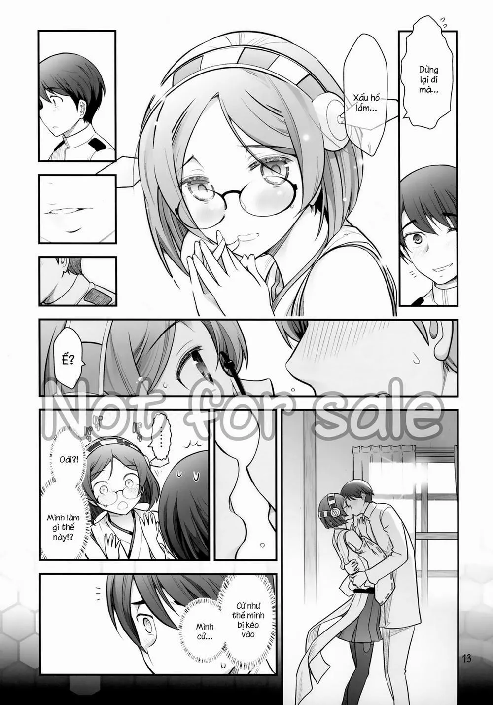 HentaiVN.net - Ảnh 14 - Kirishima Ni Kokuhaku Shitara Naze Ka Kirerare, Sonogo Mechakucha SEX Shita Hanashi (Kancolle) - Chap 1
