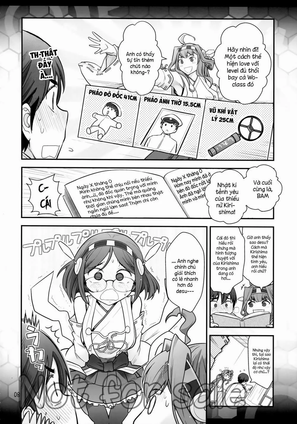 HentaiVN.net - Ảnh 9 - Kirishima Ni Kokuhaku Shitara Naze Ka Kirerare, Sonogo Mechakucha SEX Shita Hanashi (Kancolle) - Chap 1