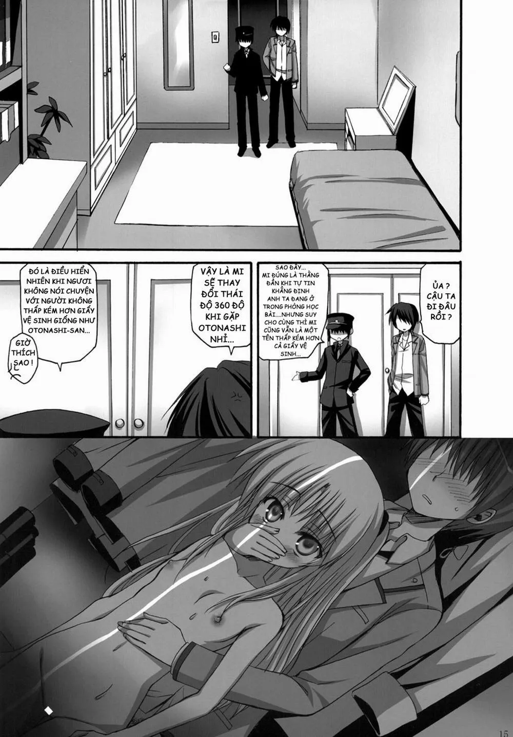HentaiVN.net - Ảnh 14 - Tenshi-chan To Ecchi (Angel Beats) - Chap 1