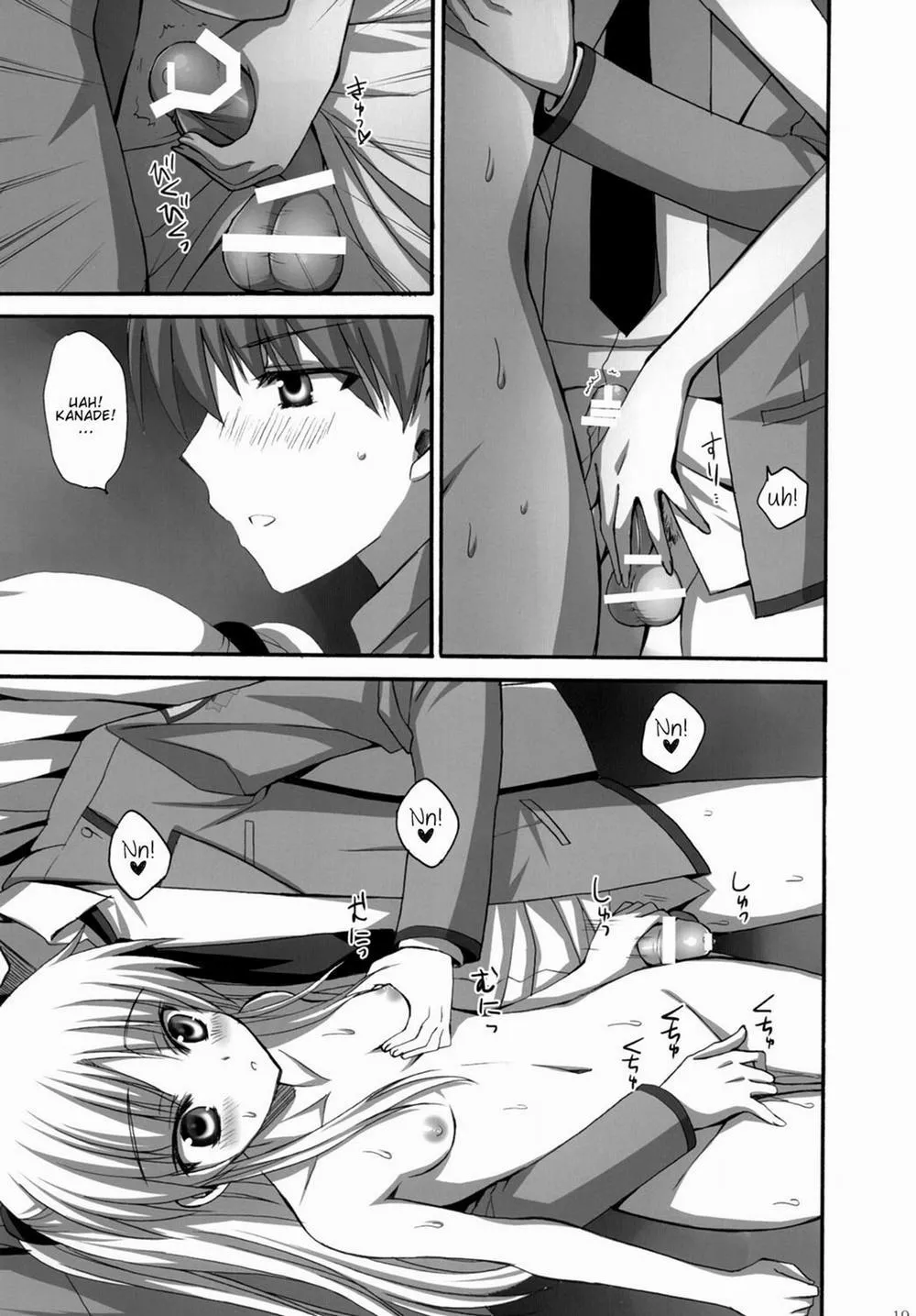 HentaiVN.net - Ảnh 18 - Tenshi-chan To Ecchi (Angel Beats) - Chap 1