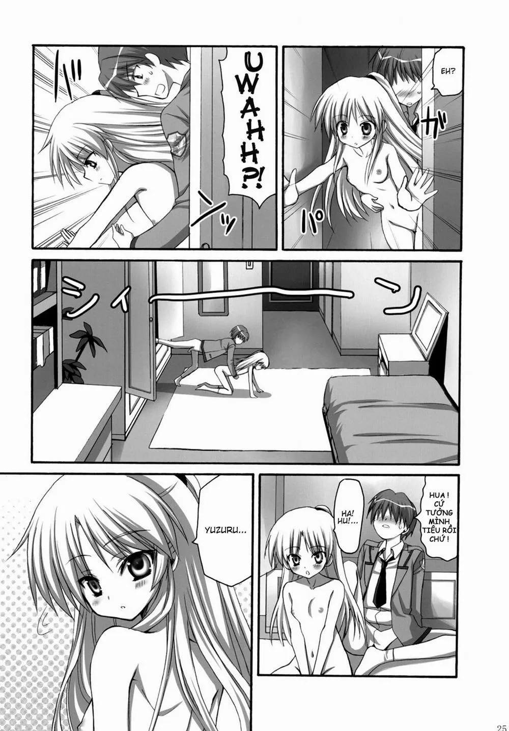 HentaiVN.net - Ảnh 24 - Tenshi-chan To Ecchi (Angel Beats) - Chap 1