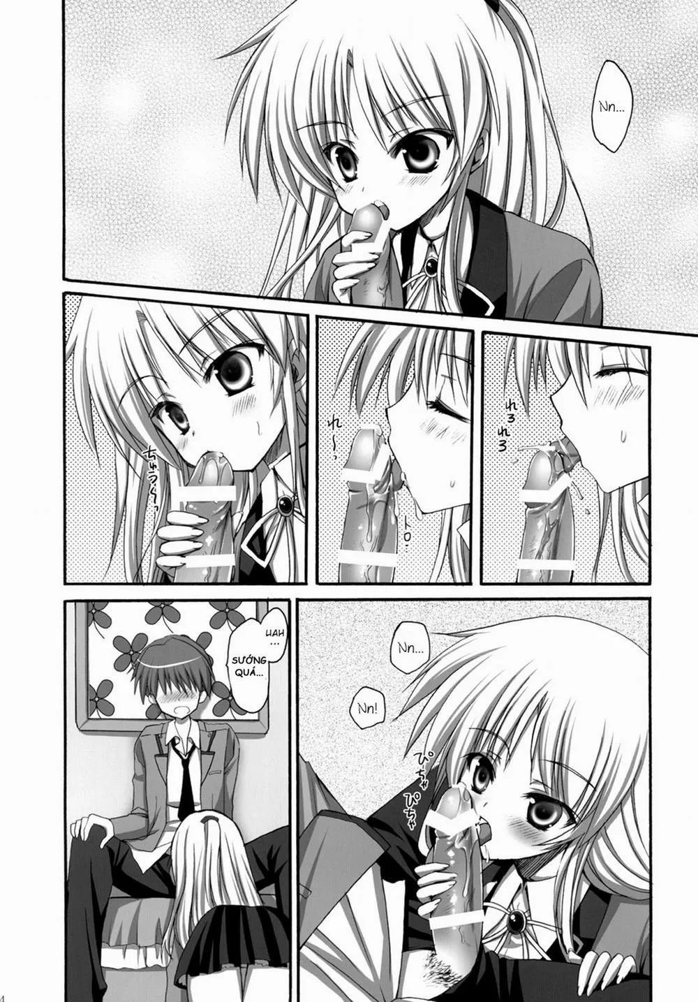 HentaiVN.net - Ảnh 3 - Tenshi-chan To Ecchi (Angel Beats) - Chap 1