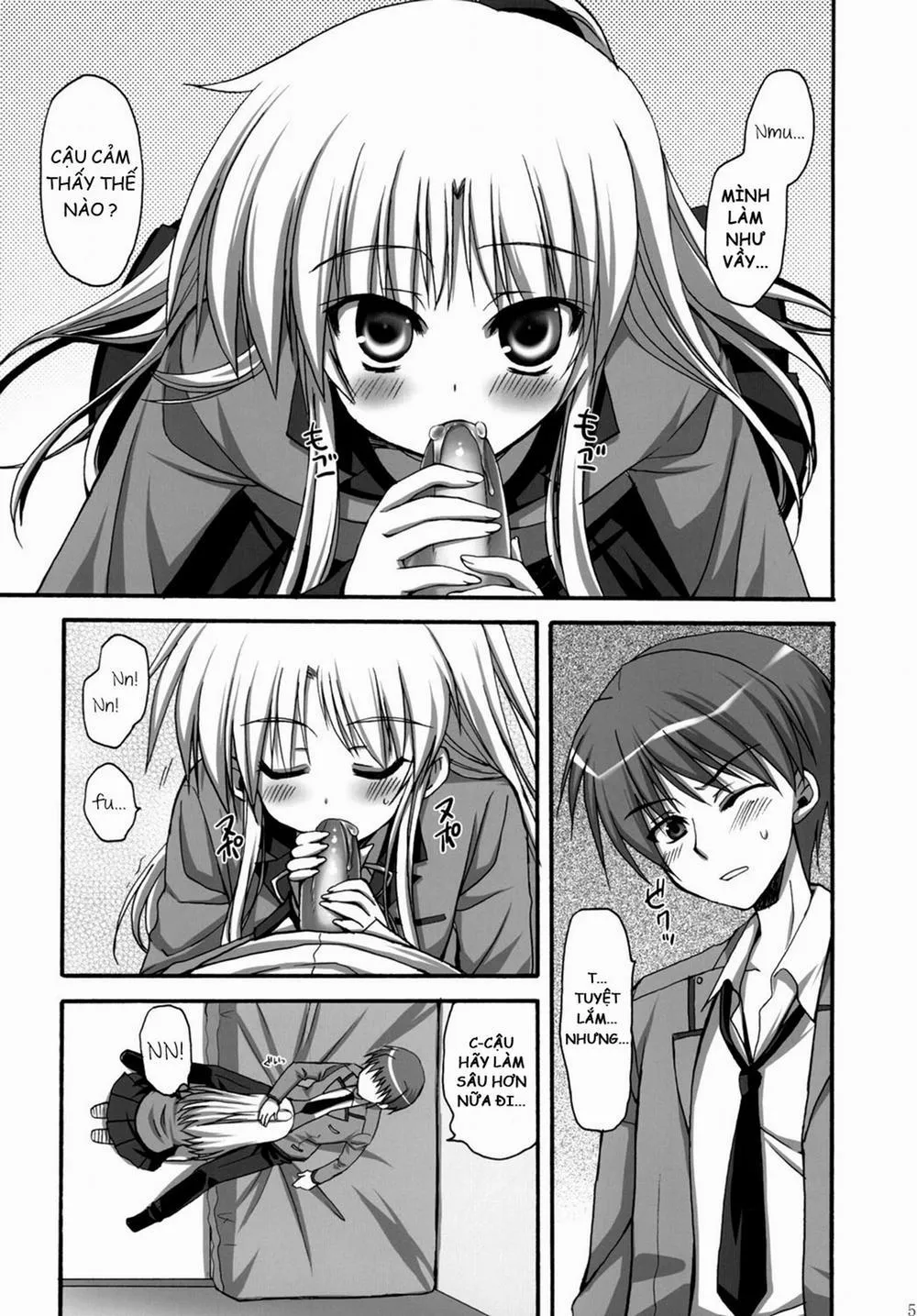 HentaiVN.net - Ảnh 4 - Tenshi-chan To Ecchi (Angel Beats) - Chap 1